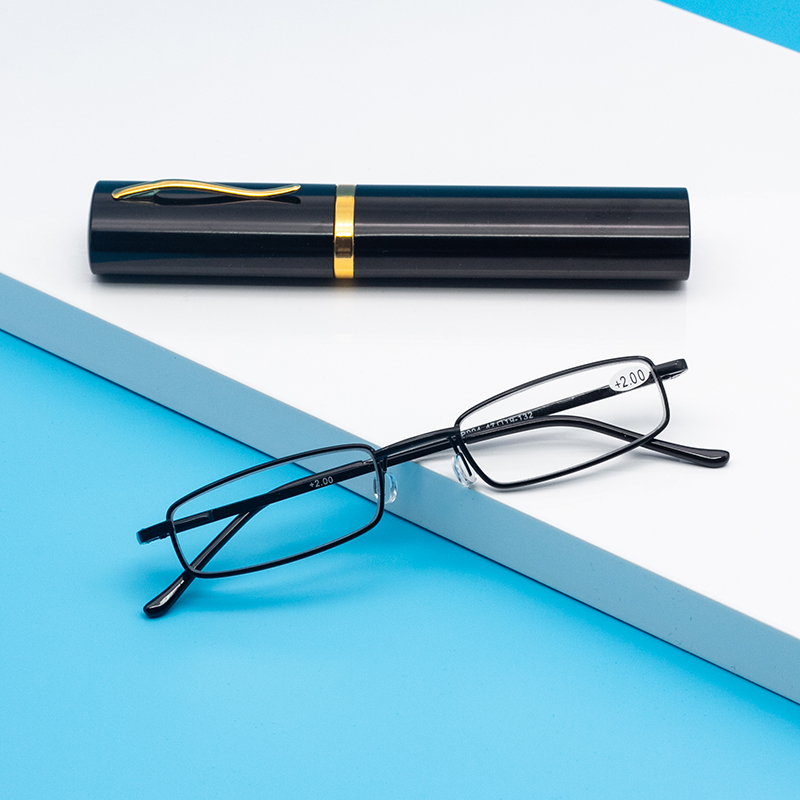 [SG Seller](Gift for parents)HOMY Ultra HD Mini portable Super Light Reading Glass Presbyopic Presbyopia Unisex (HM9022T)Black +100(+1.0)+150(+1.5)+200(+2.0)+250(2.5)+300(+3.0)