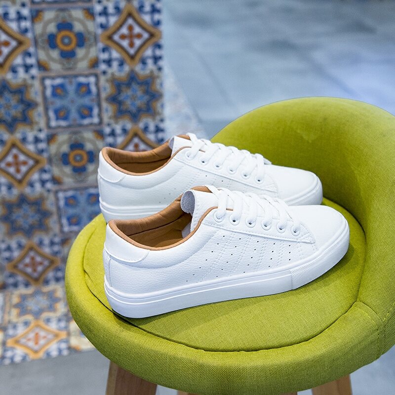 2022summer New Versatile Breathable White Shoes Women's Shoes 21 Spring Casual Sneakers Sneakers Ins Trendy White Shoes