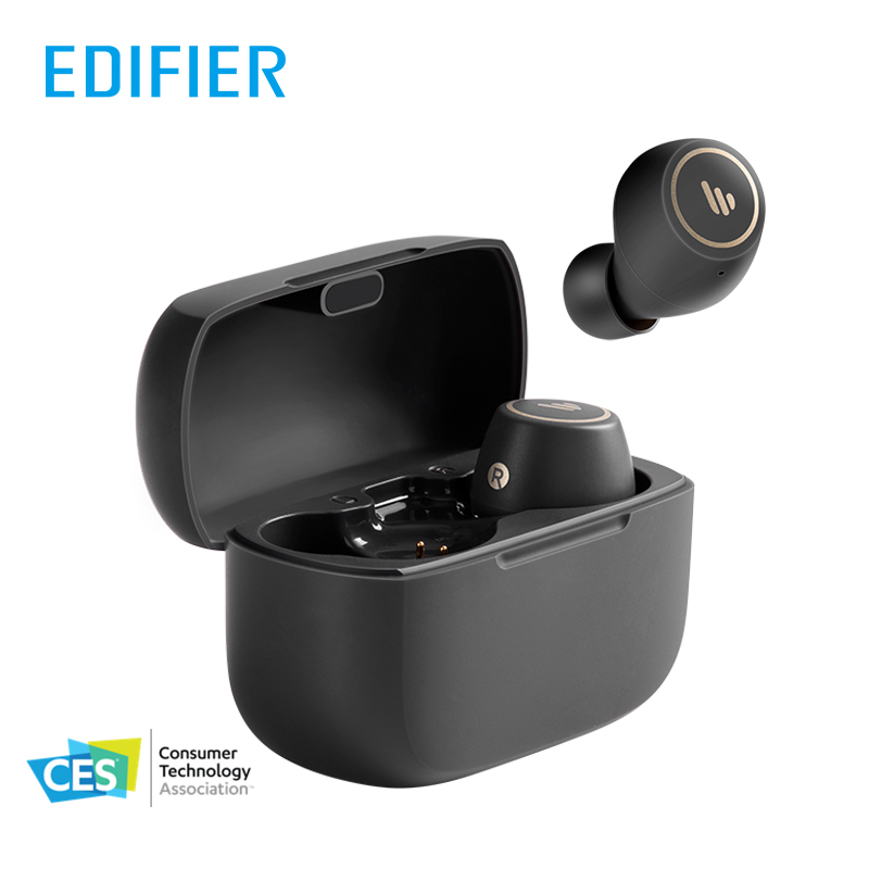 Edifier TWS1 Pro Wireless Bluetooth Earphone Qualcomm CVC  8.0 aptX Bluetooth V5.2 up to 42hrs playback time Fast charging  IP65