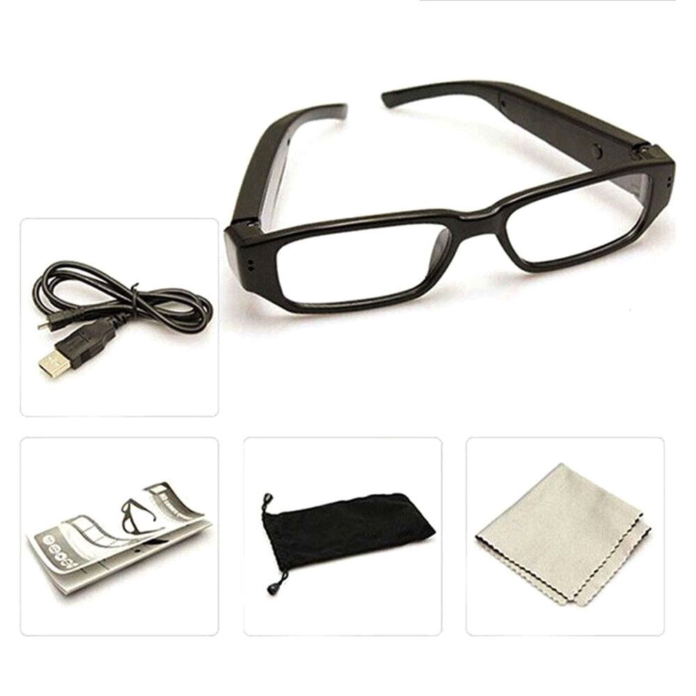 1080P HD Hidden Glasses Camera DVR Video Recorder 5 Mega Pixels Stereo Recording Outdoor Sports Camera