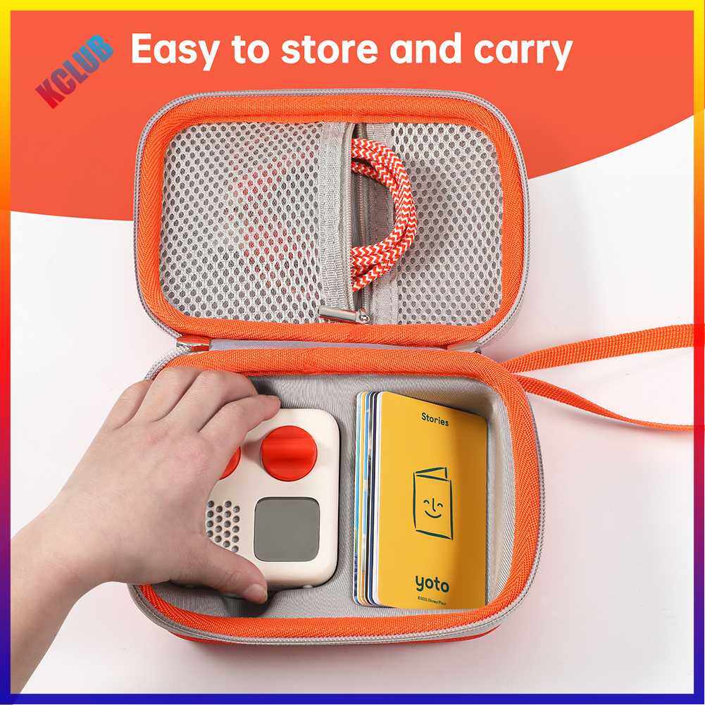Portable Headphone Storage Pouch Dustproof Supplies Travel Case Scratchproof With Hand Rope for Yoto Mini Kids Audio Music Player