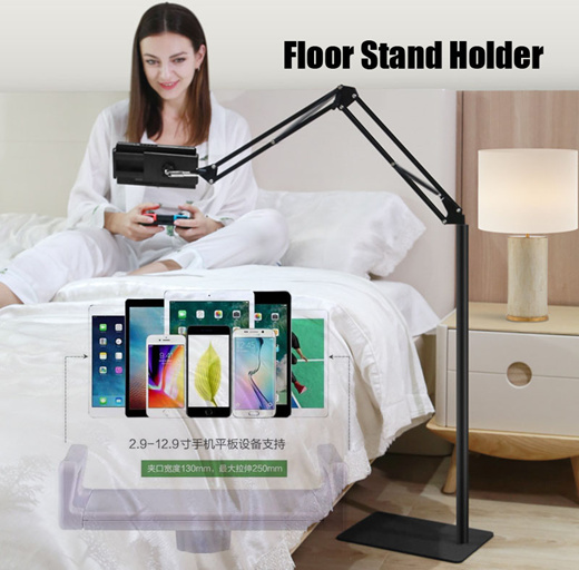 1.7m Floor Type for 3.5 -11inch Mobile Phone / Tablet ipad Tab Universal Bracket STAND Holder