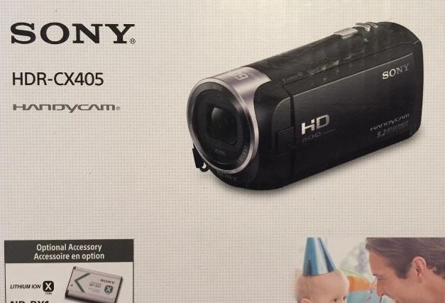 SONY HDR-CX405 9.2MP HD Handycam  BLACK