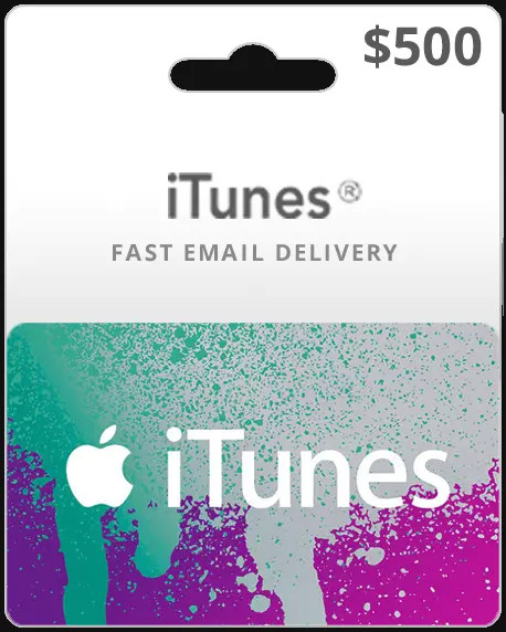 iTunes Gift Cards 500$