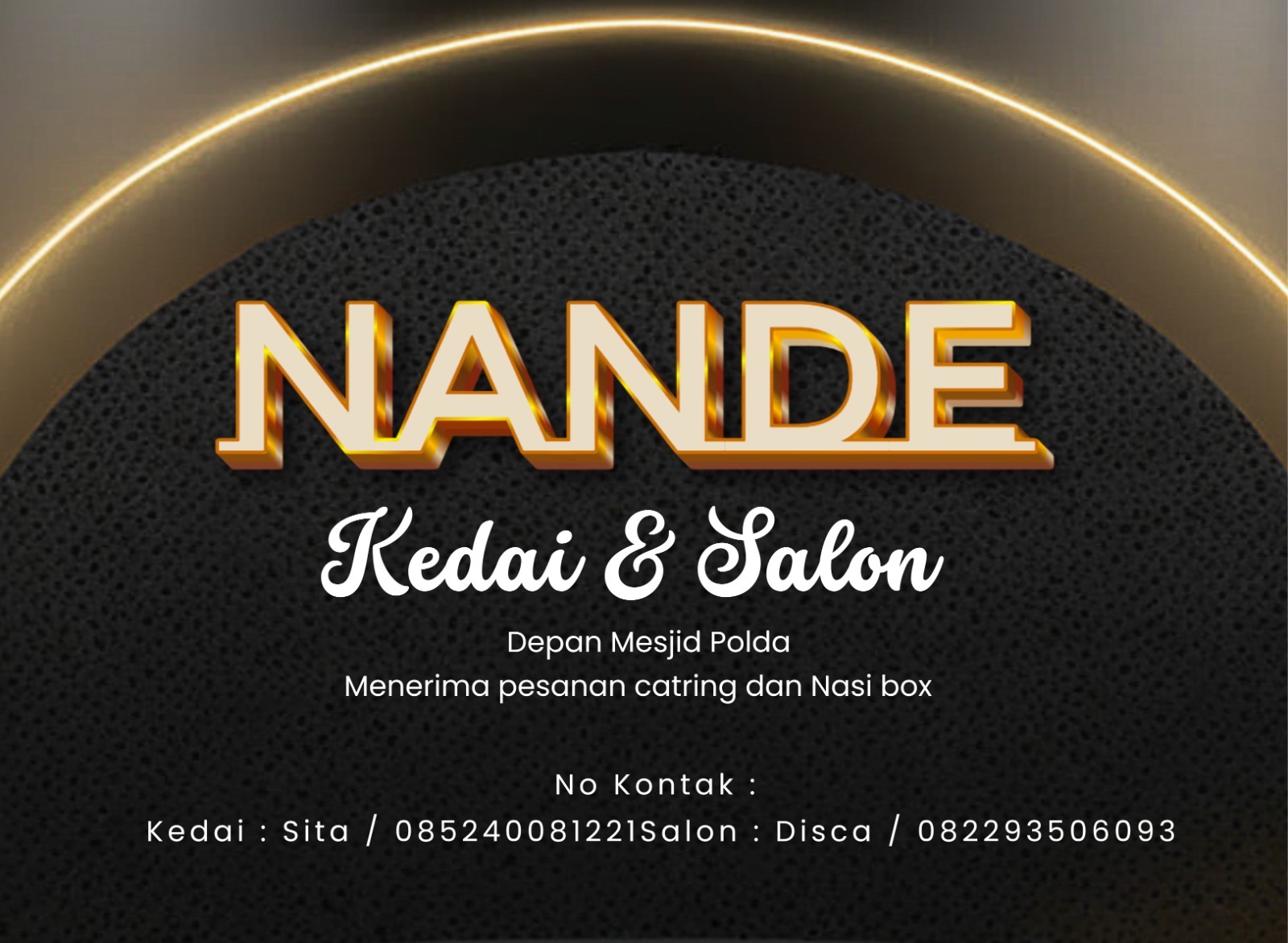 KEDAI DAN SALON NANDE
