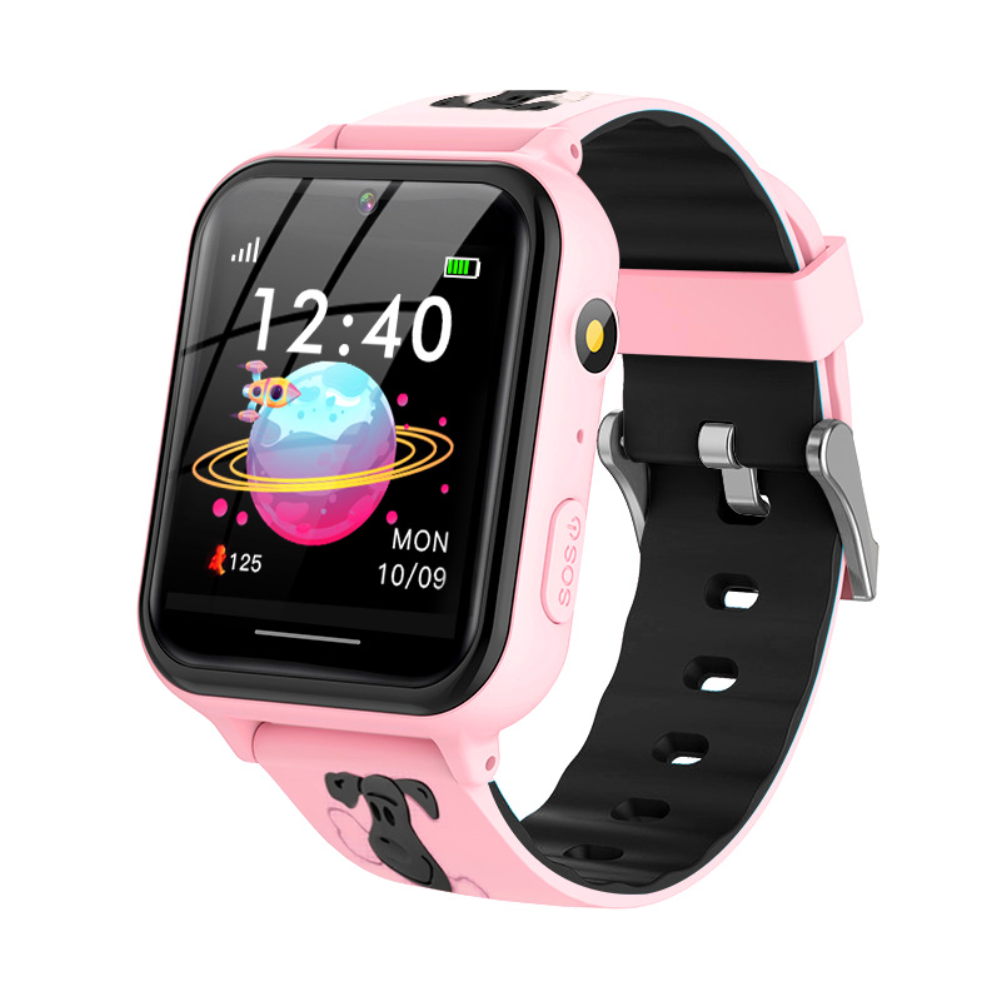 NicEseed A2 Children Smart Watch 1.54 Inch IPS Touch Screen Smartwatch Multiple Languages HD Call Alarm Clock Music Video Player Flashlight For Kids Gifts