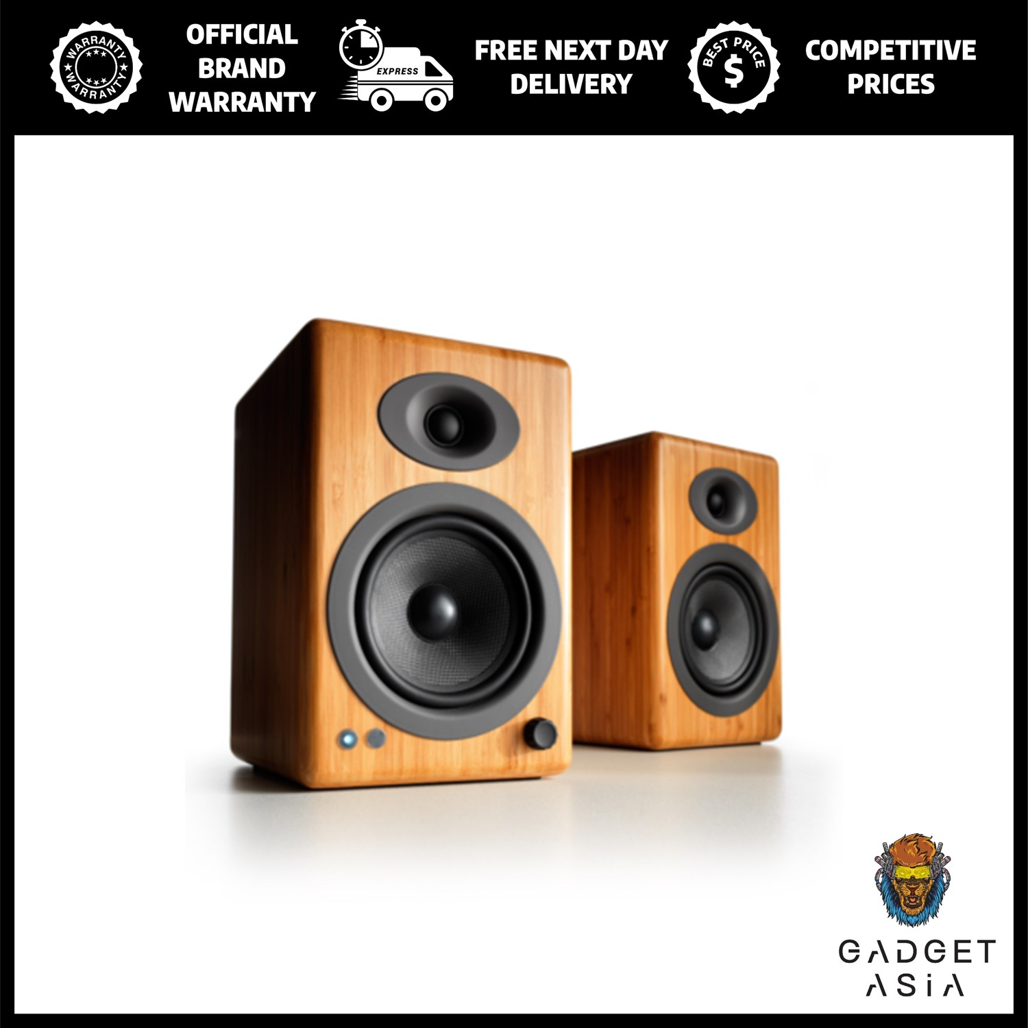 (NEXT DAY DELIVERY) Audioengine A5+ Wireless Bookshelf Speaker