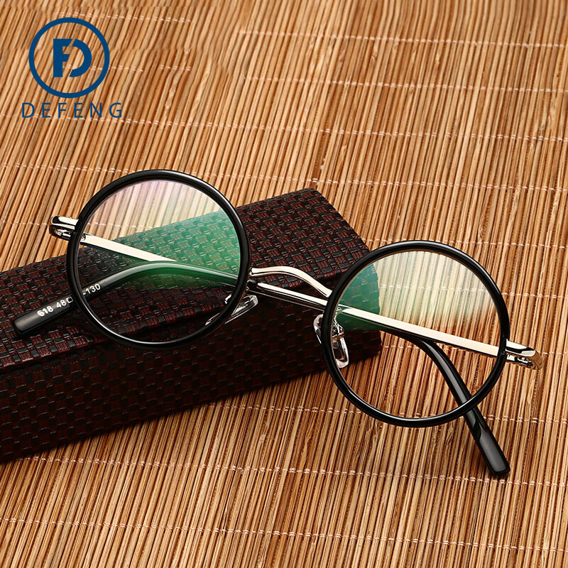 JN IMPRESSION Fashion Round Frame Resin High-definition Reading Glasses, Unisex Prescription+1.00,+1.50,+2.00,+2.50,+3.00,+3.50,+4.00
