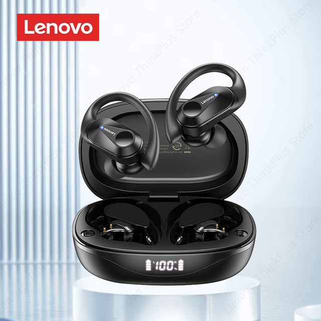 Lenovo LP75 TWS Bluetooth 5.3 Earphones Sports Wireless Headphones Waterproof HiFi Stereo Wireless Earbuds with Mics 400mAh