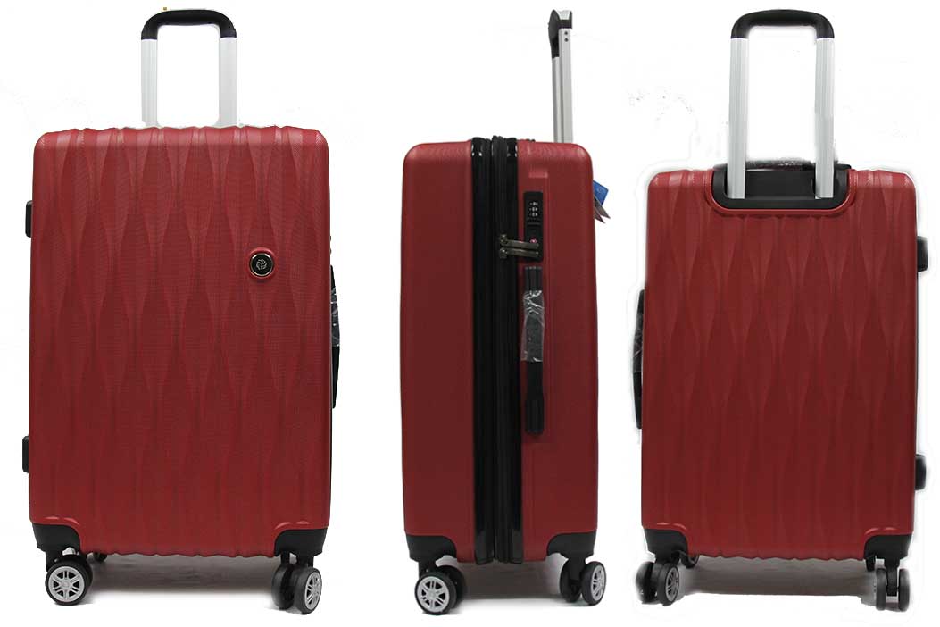 20 inch Cabin Size Stria ABS Expandable Luggage with TSA Lock and Spinner Wheels