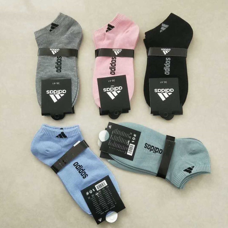 ADIDAS *10 PAIRS* 85% cotton trend socks popular logo stylish comfortable sport socks for men and women