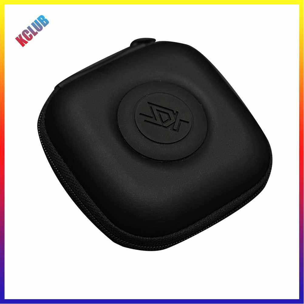 KZ Earphones Storage Bag PU Square Portable Pressure Shock Absorption Case