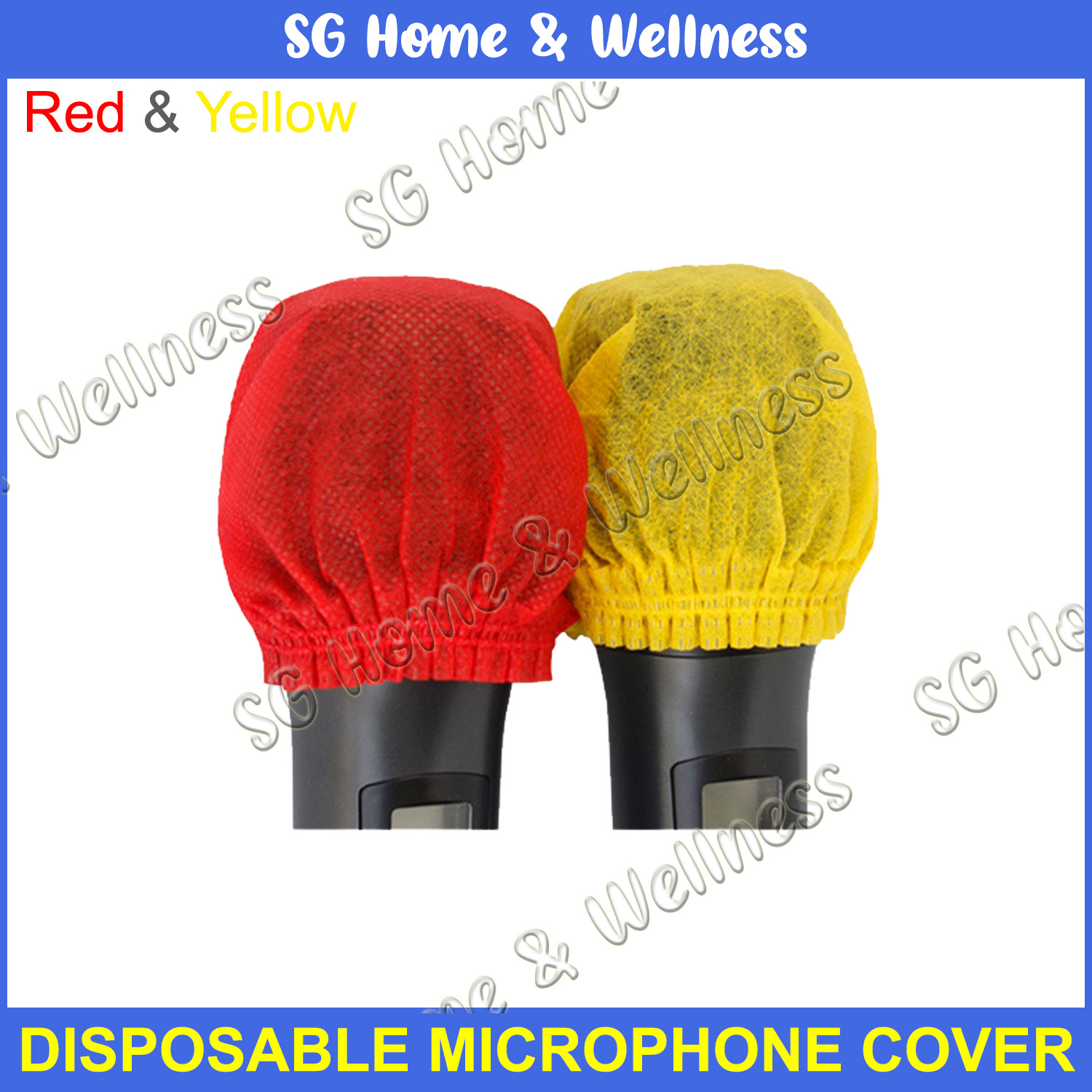 200 Pcs | 100 Pcs | 50 Pcs | DISPOSABLE Microphone | Mic | Cover For KTV | Karaoke System