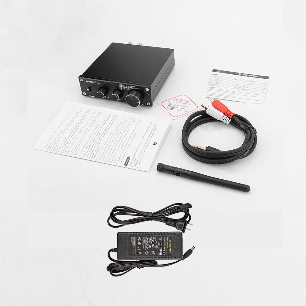 AIYIMA A05 100W TPA3221 NE5532 Subwoofer Amplifier Sound Amplifier Bluetooth 5.0 HIFI Power Amplifiers Stereo Amp Volume Control