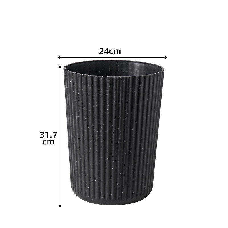 Hey Home Mini desktop trash can family bedroom kitchen living room European style high-grade desktop Large capacity Light luxury