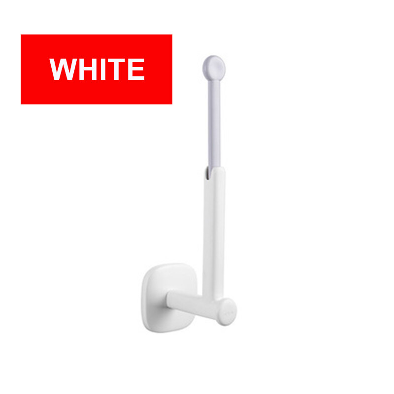 360 degree rotation Kitchen Roll Paper Self Adhesive Wall Mount Toilet Paper Holder plastic ABS Bathroom Tissue Towel Holder Accessories Rack Holders  key hat COAT Clothes hanger