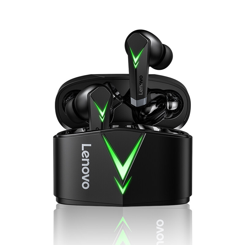 Lenovo LivePods LP6 TWS Gaming Bluetooth Earphone Low Latency Wireless Headset with Mic 3D Stereo Bass True Wireless Earbuds