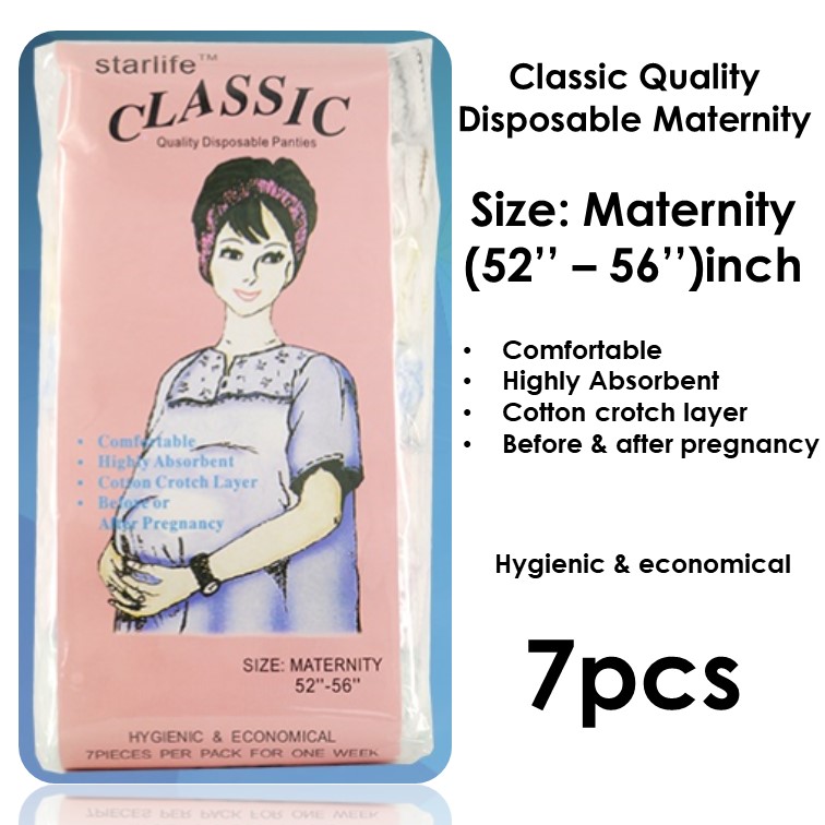 Disposable Briefs and Panties★Men/Women/Kids★M/L/XL★Maternity★