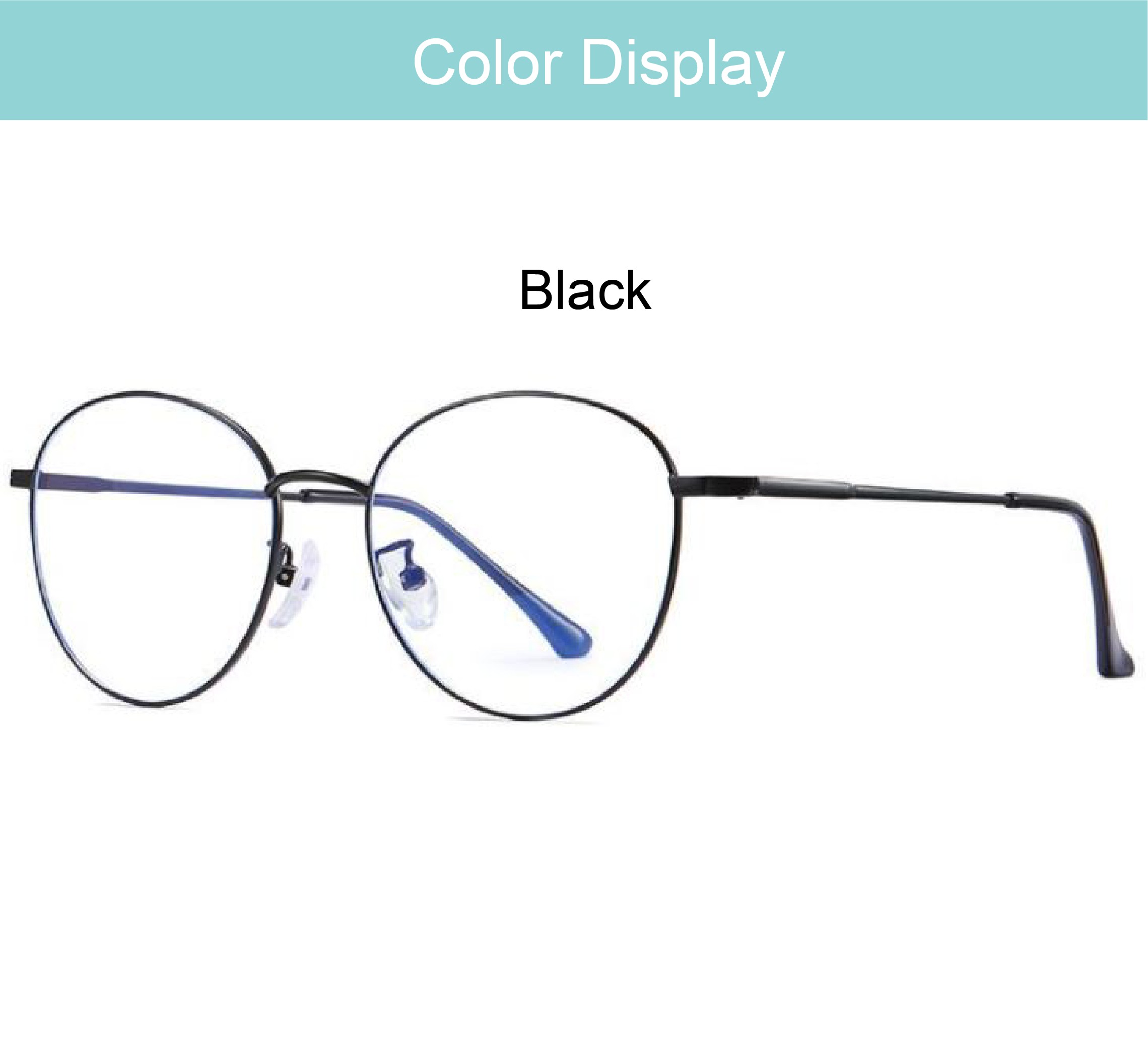 CAREVISY Trendy Anti Blue Light Glasses Computer Glasses Spectacles Anti Radiation Anti Eye Fatigue PC Gaming Eyeglasses for Adults Men Women C6045