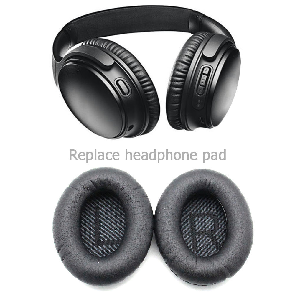 1 Pair For Bose QC35 QC35 I QC35 II Replacement Headphone Ear Pads Cushion Cover Headphones Supplies