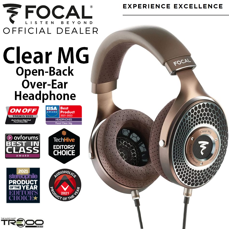 Focal Clear MG Open-Back Over-Ear Headphone