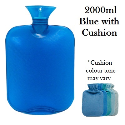 Refillable Water Heat Pack / Heat Pad with Hand Slot Cushion