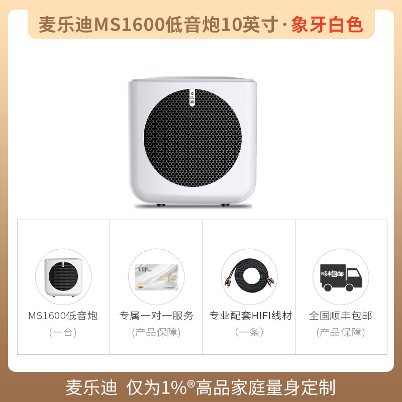 Maddie Ms1700 Active Subwoofer Audio Subwoofer 8/10 Inch/12 Inch High Power