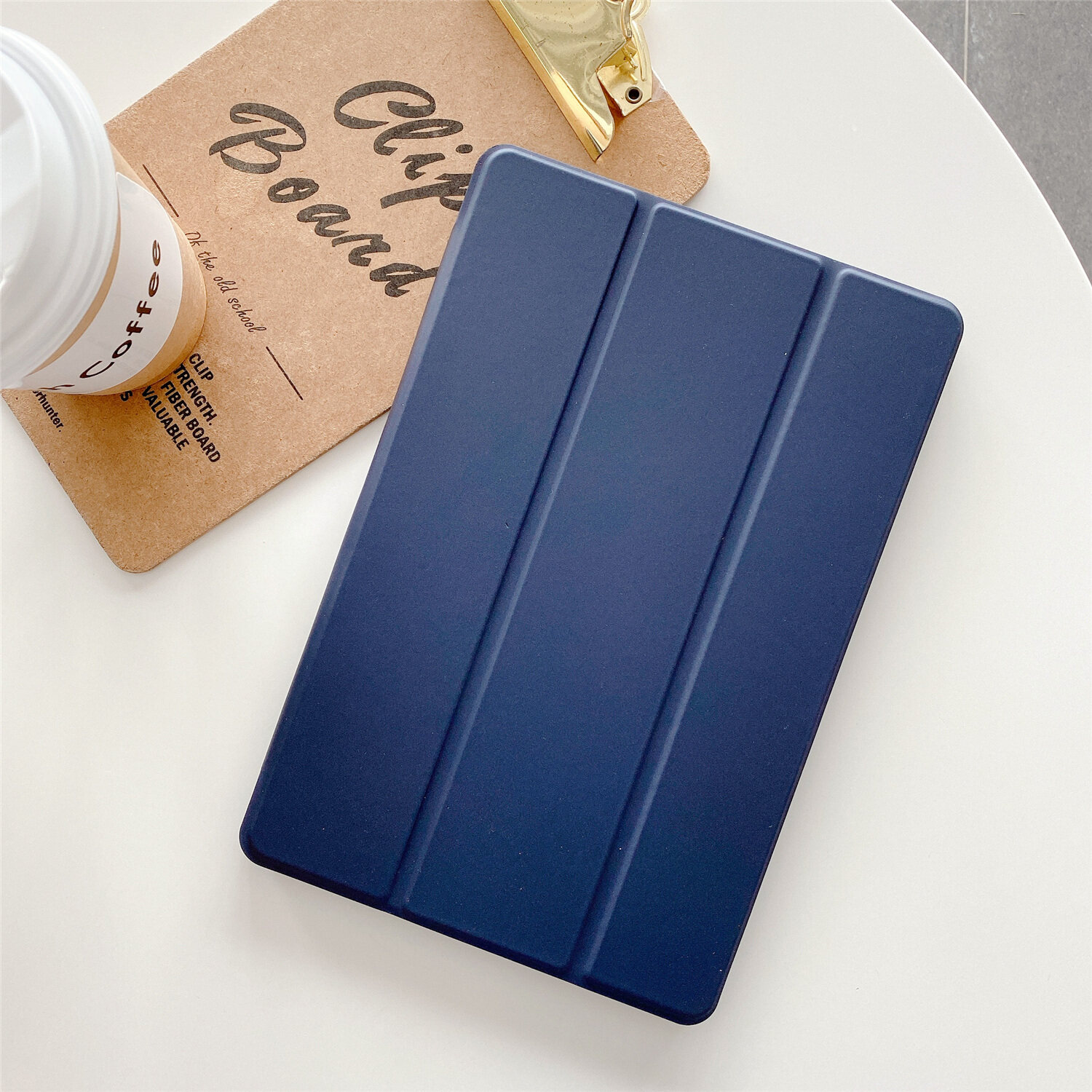 Skin PU Folding Stand Case For Samsung Galaxy Tab A7 10.4'' SM-T500 SM-T505 Tablet Cases Leather Smart Soft Silicone Flip Cover for  Samsung Galaxy Tab A 7 10.4 inch