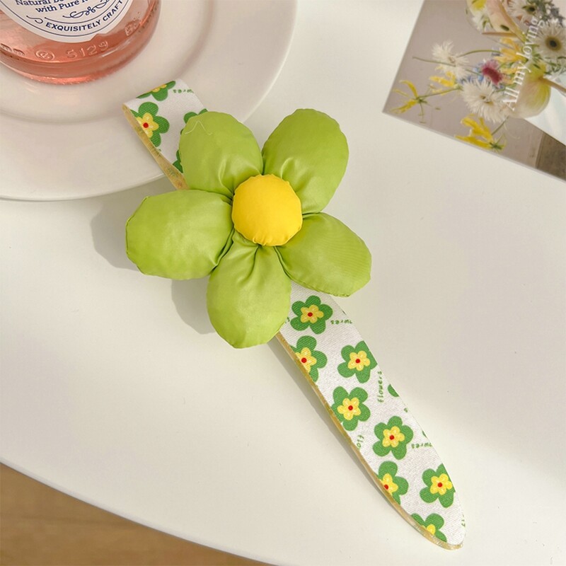 MJartoria Children Cute Flower Bangs Magic Paste Hairbands Baby Girls Lovely Broken Hair Artifact Headbands Kids Hair Accessories