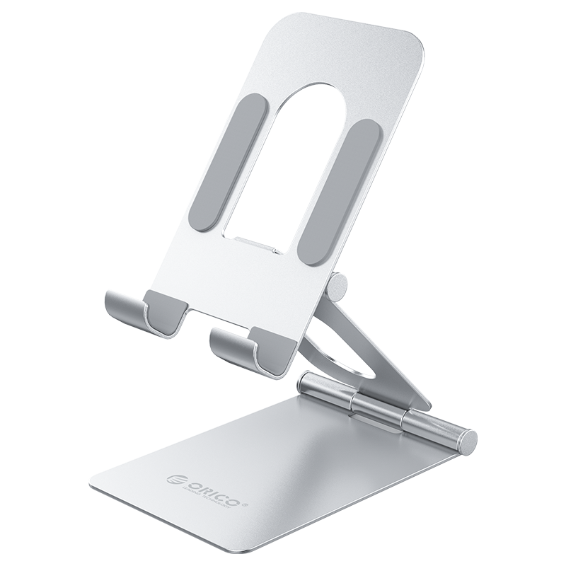 ORICO Mobile Phone Holder Adjustable Holder Stand for iPhone 12 Xiaomi mi 9 Metal Foldable Table Stand Desk(LST-S1)