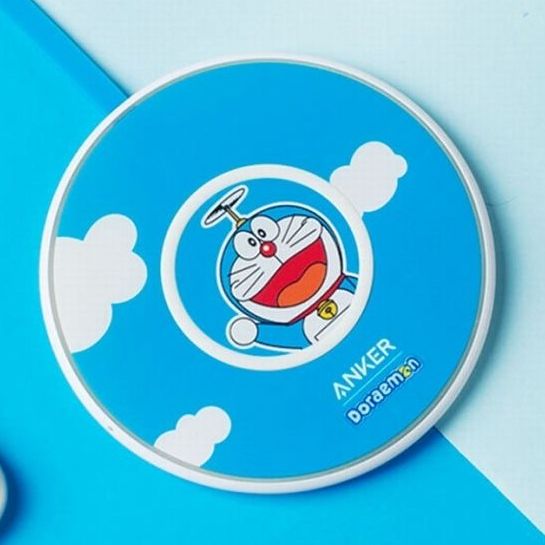 [EX-STOCK] Doraemon PowerWave Slim Pad with LED Ring, A2532, 5/7.5/10/15W, Qi 1.2.4 Wireless Charger for Apple, Samsung. Xiaomi, Huawei