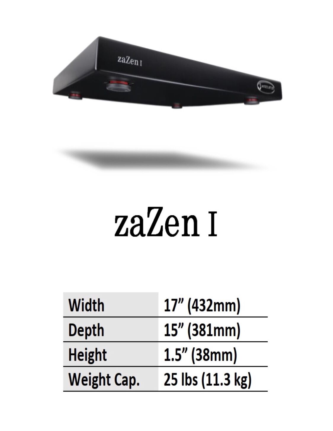 IsoAcoustics ZAZEN Series Isolation Platform