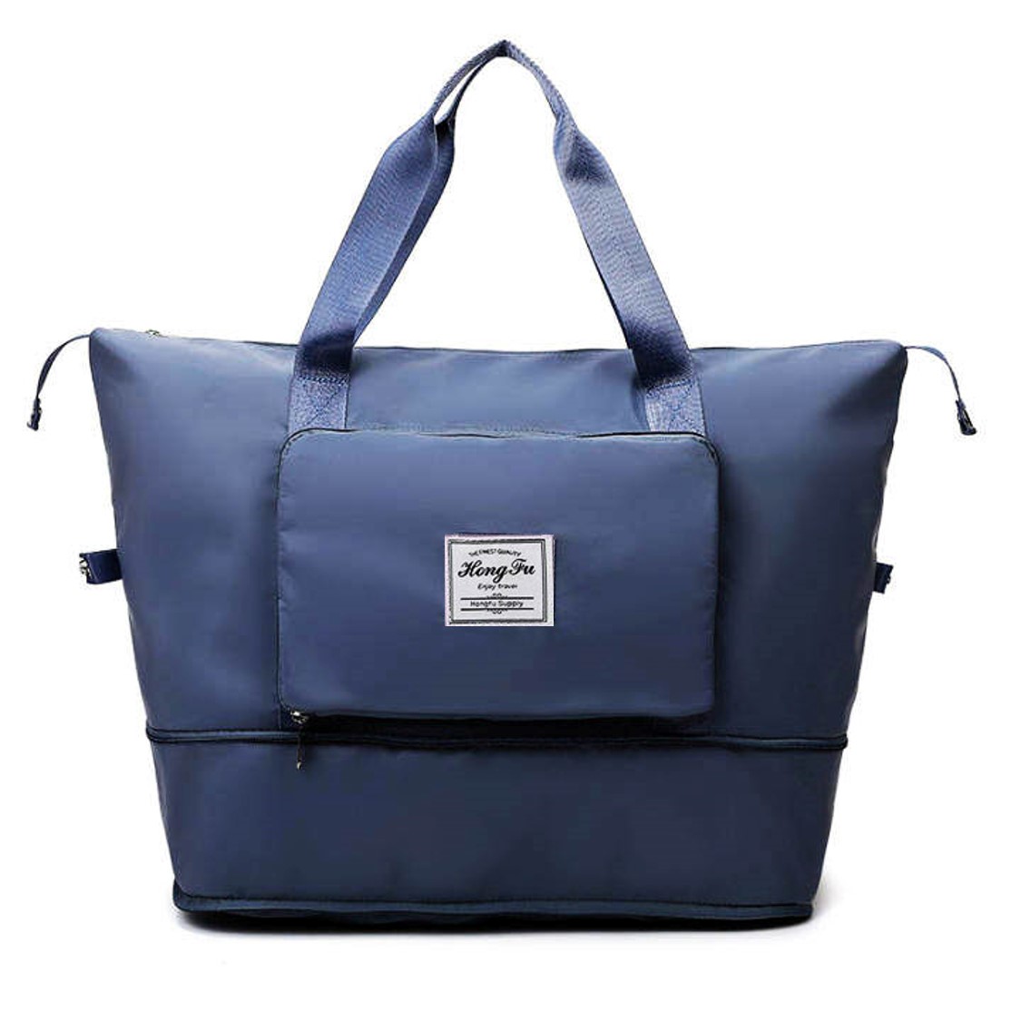 Large-Capacity Folding Travel Bag Foldable Travel Lightweight Waterproof Luggage Duffel Tote Bag Yoga Sport Crossbody Bag Women