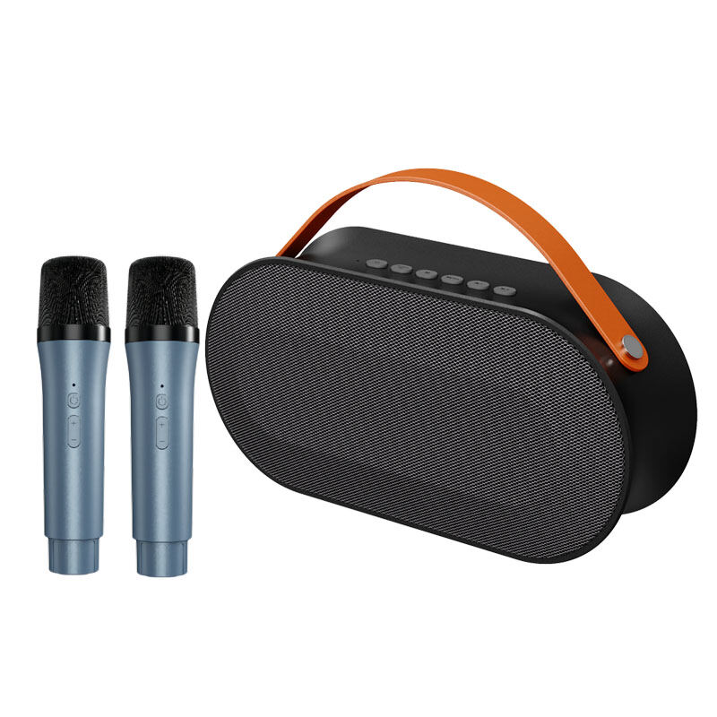 Lebo Portable Karaoke Speaker WeSing Wireless Bluetooth Audio Hi-Fi Sound Quality Moving Coil Microphone Core Mobile KTV
