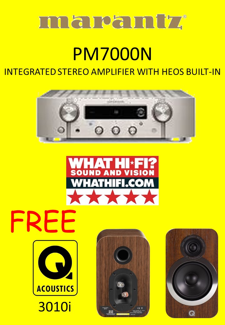 MARANTZ PM7000N(Silver/Gold) FREE Q Acoustics 3010i(4 color)