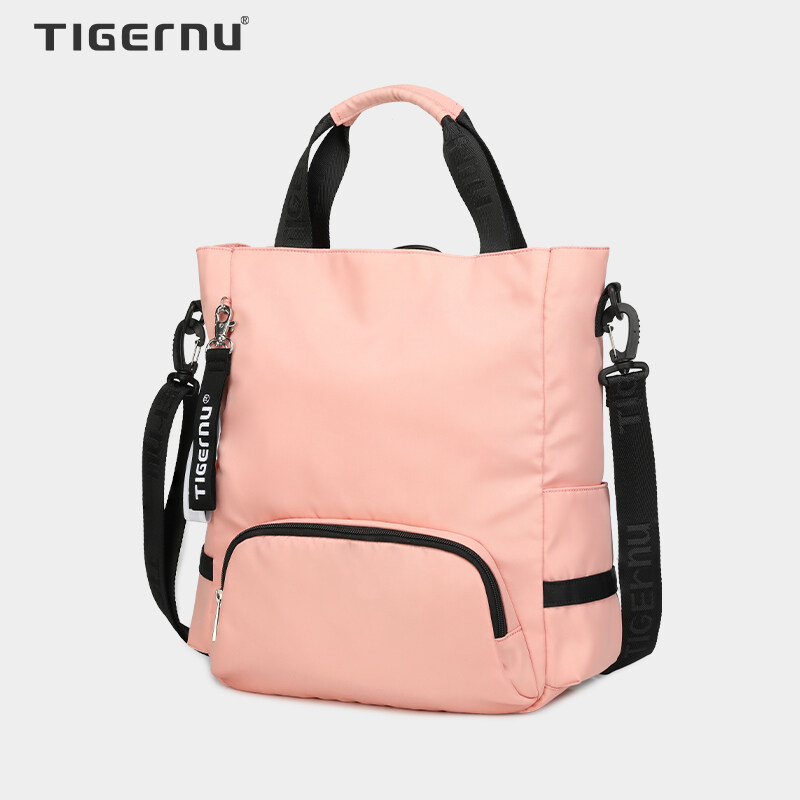 Tigernu Multicolor Light Weight Waterproof 14inch Shoulder Bag 3 In 1 Fashion Sling Bag For Women Korean Style Travel Messenger Bag Handbag Backpack T-S8169