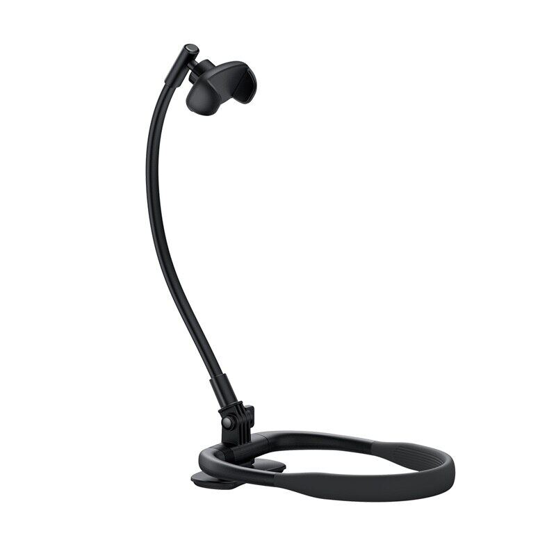 Baseus Flexible Neck Phone Holder Stand Hanging Neck Bracket Bed Desk Mount Mobile Support Cell Phone Holders for 5.4-6.7" Phone