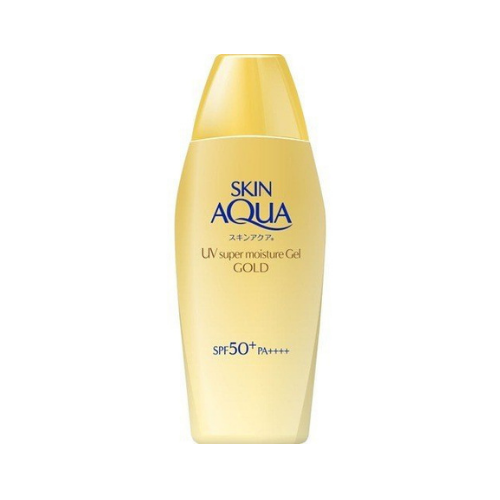 Rohto Skin Aqua Super Moisture Gel Gold 110g - SPF50 + / PA ++++.
