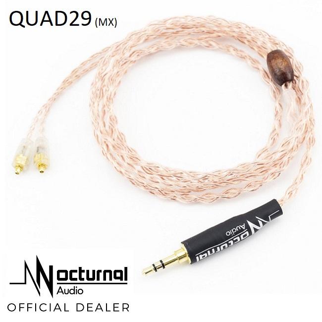 NocturnaL Audio Quad29 (MX) Copper Handmade Custom Cable
