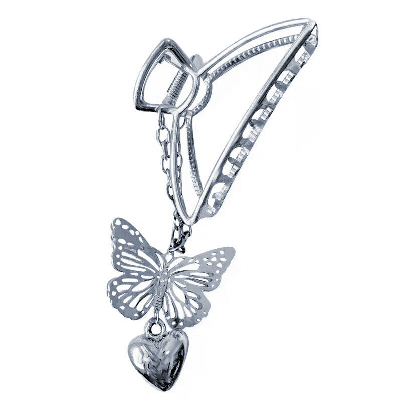 FAITOLAGI Newly Hot Women Metal Claw Clips With Pendant Korean Style Women Fashion Hair Accrssoreis