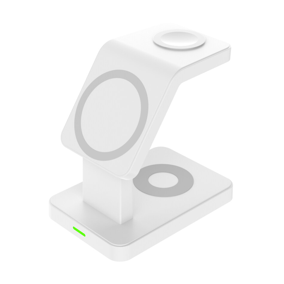 HOCE 15W Fast Charging 3 In 1 Magnetic Wireless Charger For iPhone 13 12 Pro Max Mini Chargers For Apple Watch 7 6 5 4 3 Airpods Pro