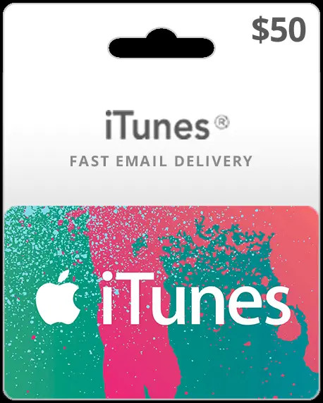 iTunes Gift Cards 50$