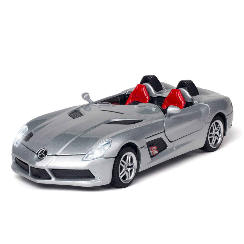 LEO 1:32 Mercedes SLR roadster alloy model car for kids toys for boys toys for kids cars toys