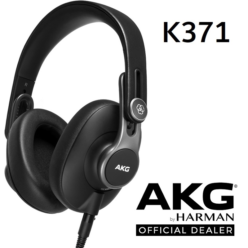 AKG K371 Studio Monitoring Over-Ear Headphone