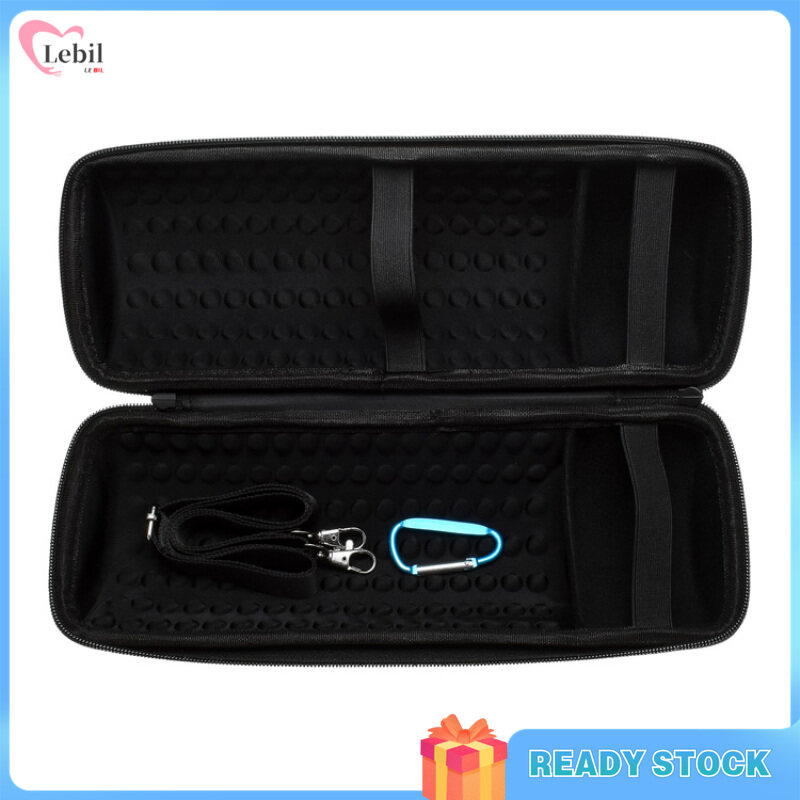 Lebilberry【Fast Delivery】Speaker Protective Case for JBL Pulse3 Bluetooth Speaker Portable Bag With Should Strap and Hook for Easy Carrying