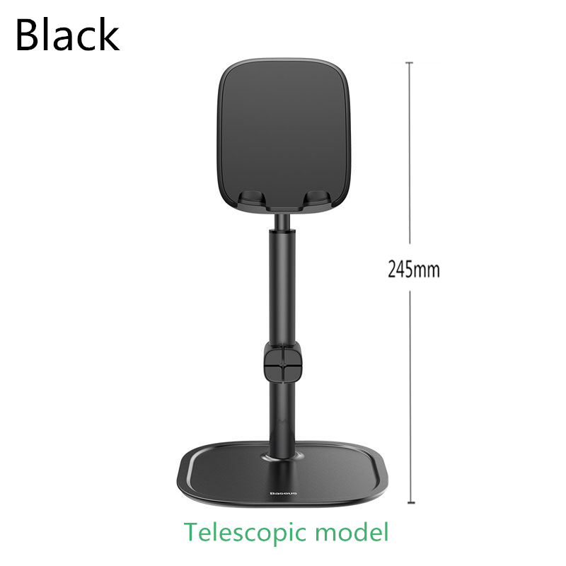 Baseus Telescopic Desktop Phone Holder Portable Tablet Pad Stand Desktop Holder Stand Mobile Phone Stand Mount